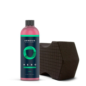 Armour Detail Supply Hero Rinseless Wash + TRC Ultra Black Sponge Kit 473ml