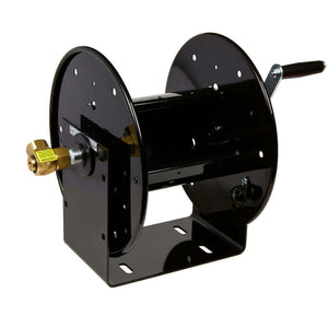 Coxreels 100 Series Hand Crank Hose Reel Black