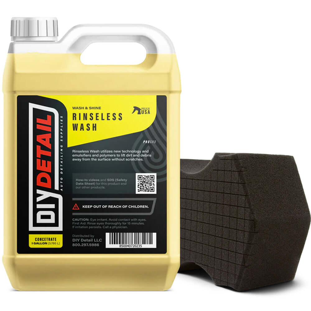 DIY Detail Rinseless Wash v2 + TRC Ultra Black Sponge Kit 3.8L