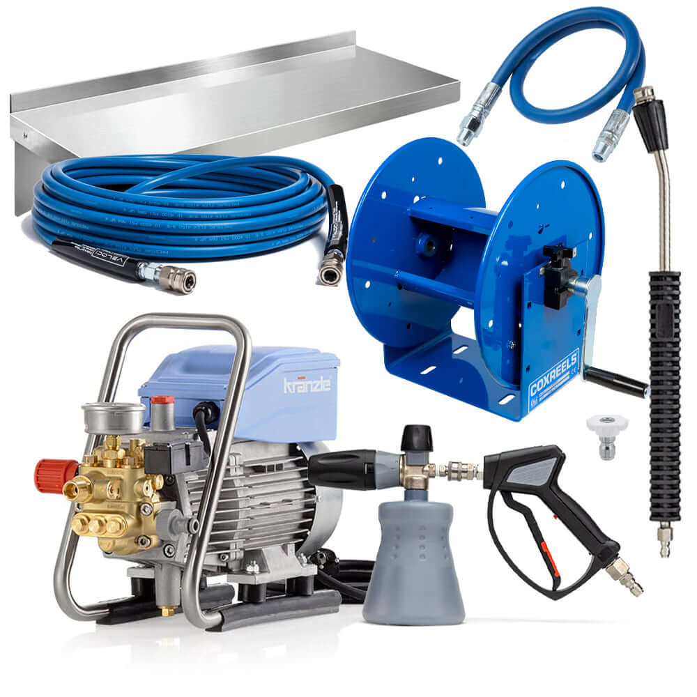 Kranzle Wall Mount MTM Pressure Washer Package