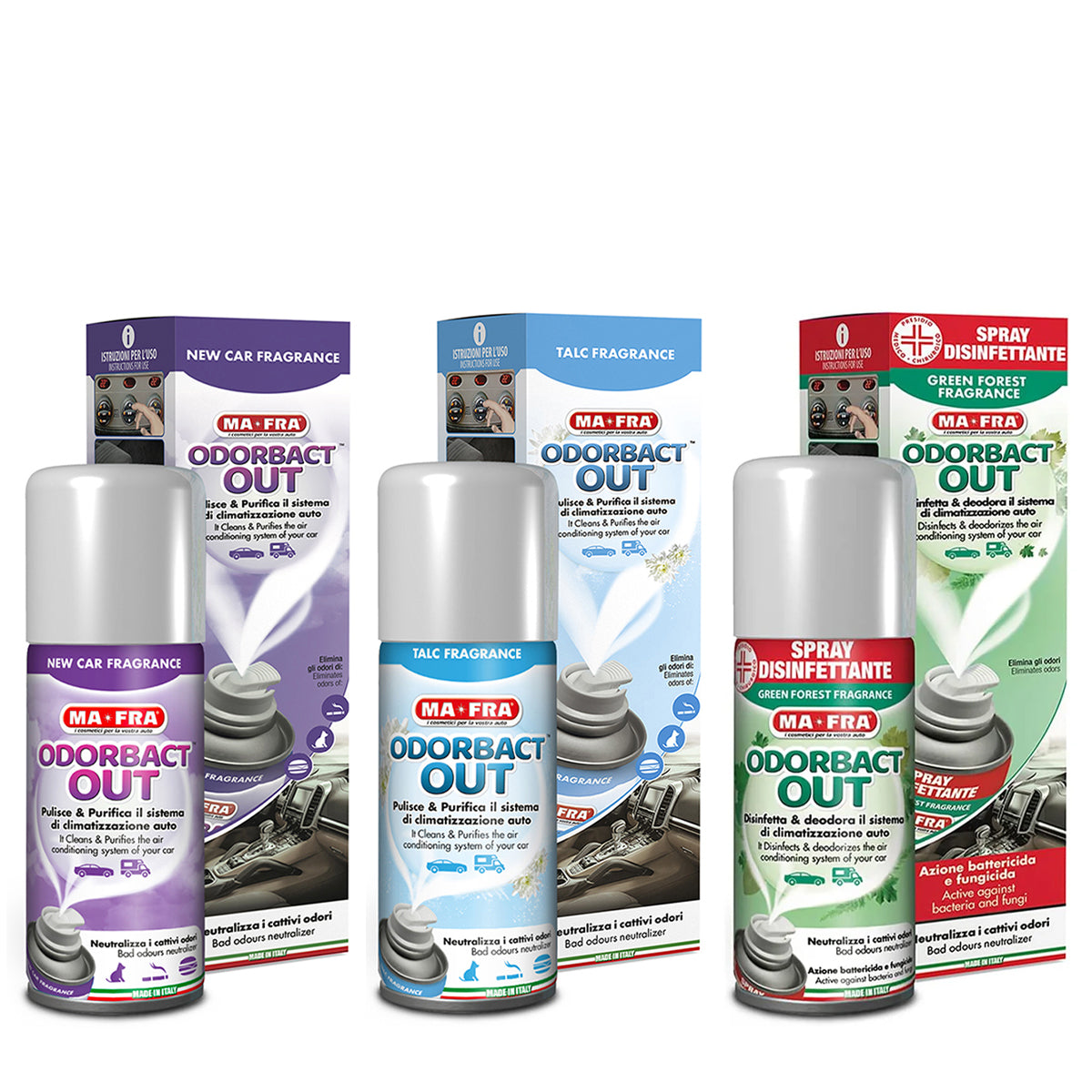 MaFra ODORBACT OUT Interior & AC Purifier