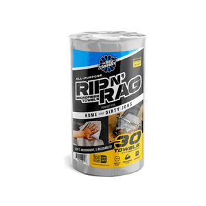 The Rag Company Rip N' Rag Multi Purpose Microfibre Towels 30 Pack