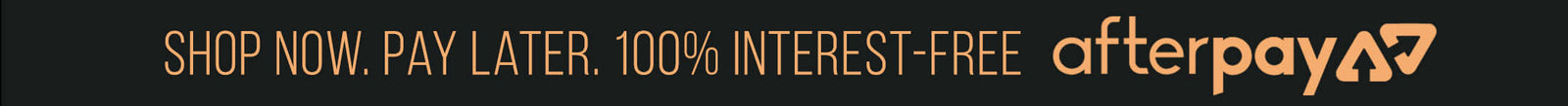 AfterPay shop now pay later website banner