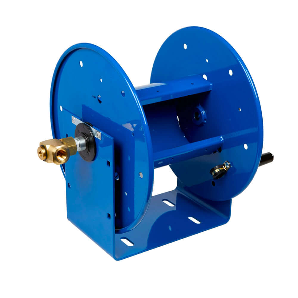 Coxreels 100 Series Hand Crank Hose Reel Blue