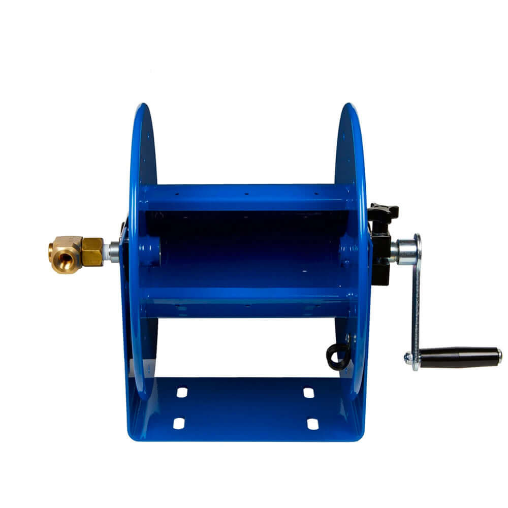 Coxreels 100 Series Hand Crank Hose Reel Blue