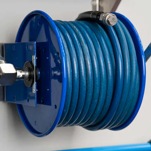 Coxreels 100 Series Hand Crank Hose Reel Blue
