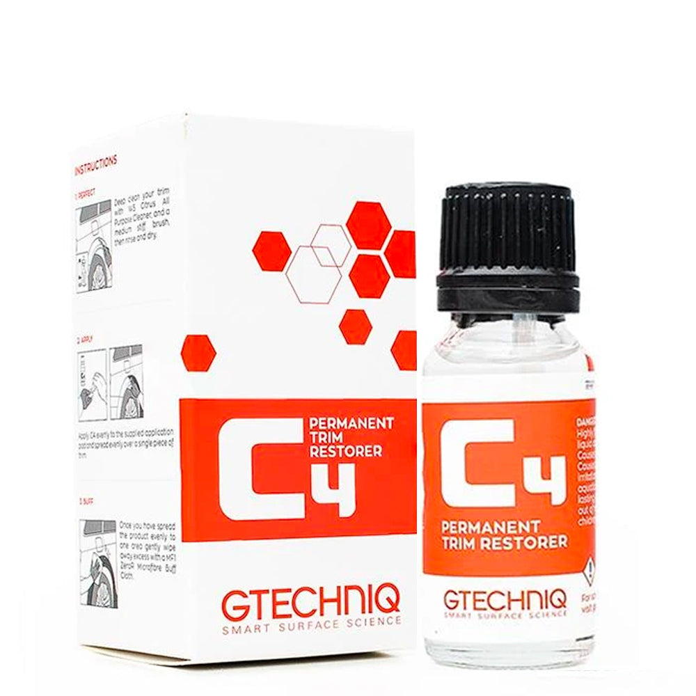 Gtechniq C4 - Permanent Trim Restorer Coating