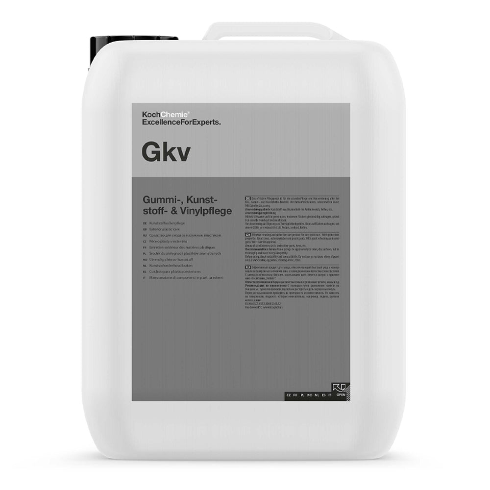 Koch Chemie Gummi, Kunststoff & Vinylpflege Exterior Plastic & Rubber Care 10L