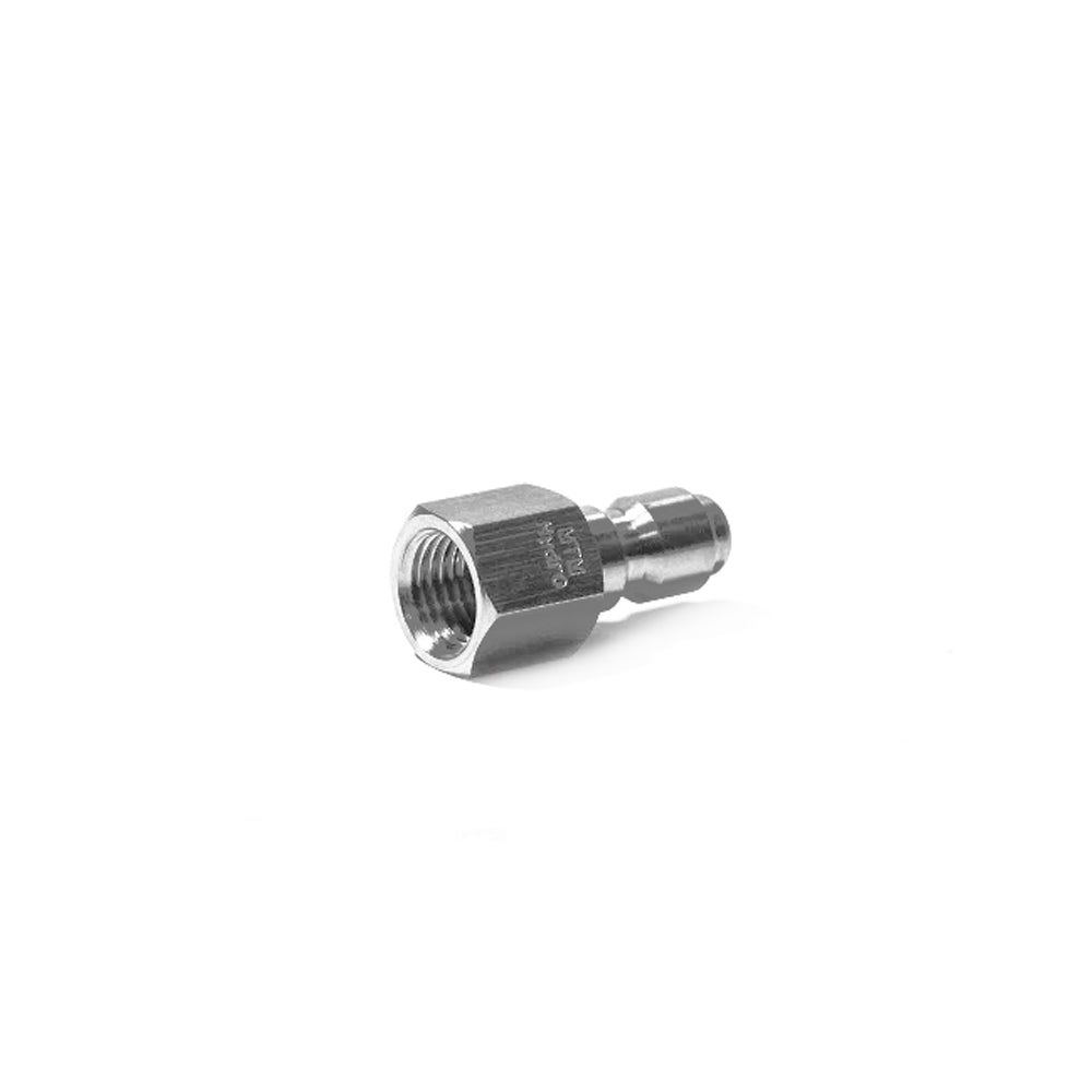 MTM 1/4" FPT x QC Stainless Plug
