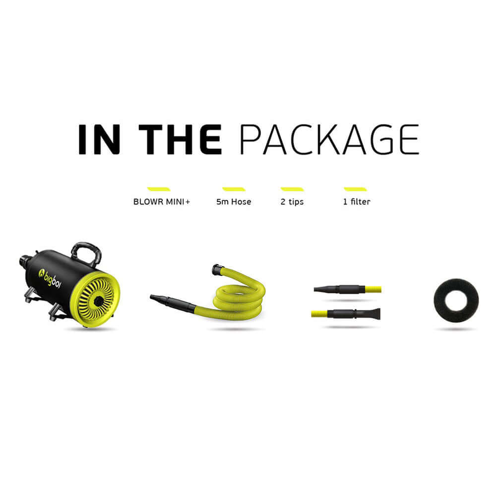 BigBoi BlowR Mini - Touchless Car Dryer