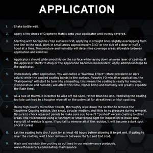 Ethos Graphene Matrix Coating