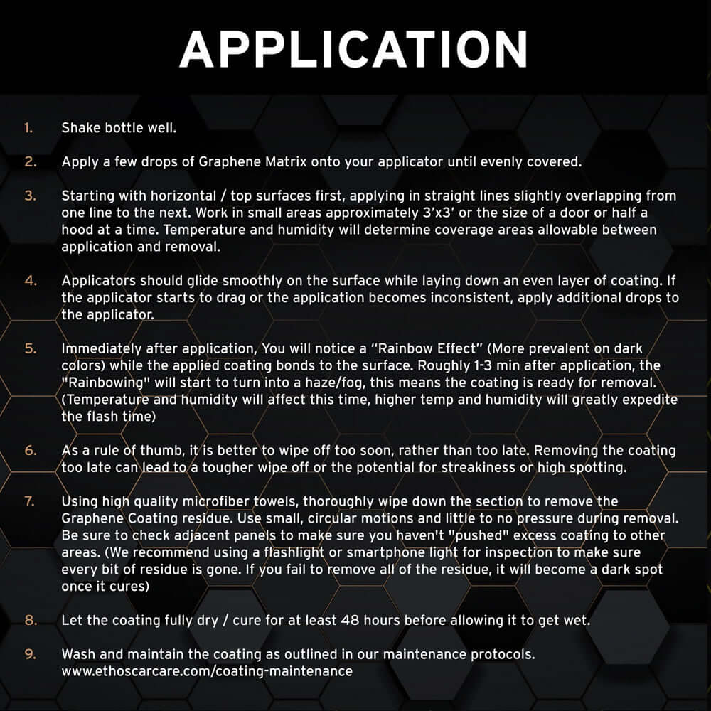 Ethos Graphene Matrix PRO Coating V2