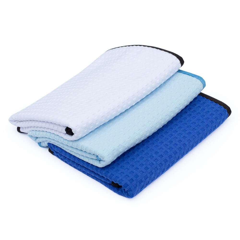 The Rag Com Dry Me A River Waffle Weave Towel