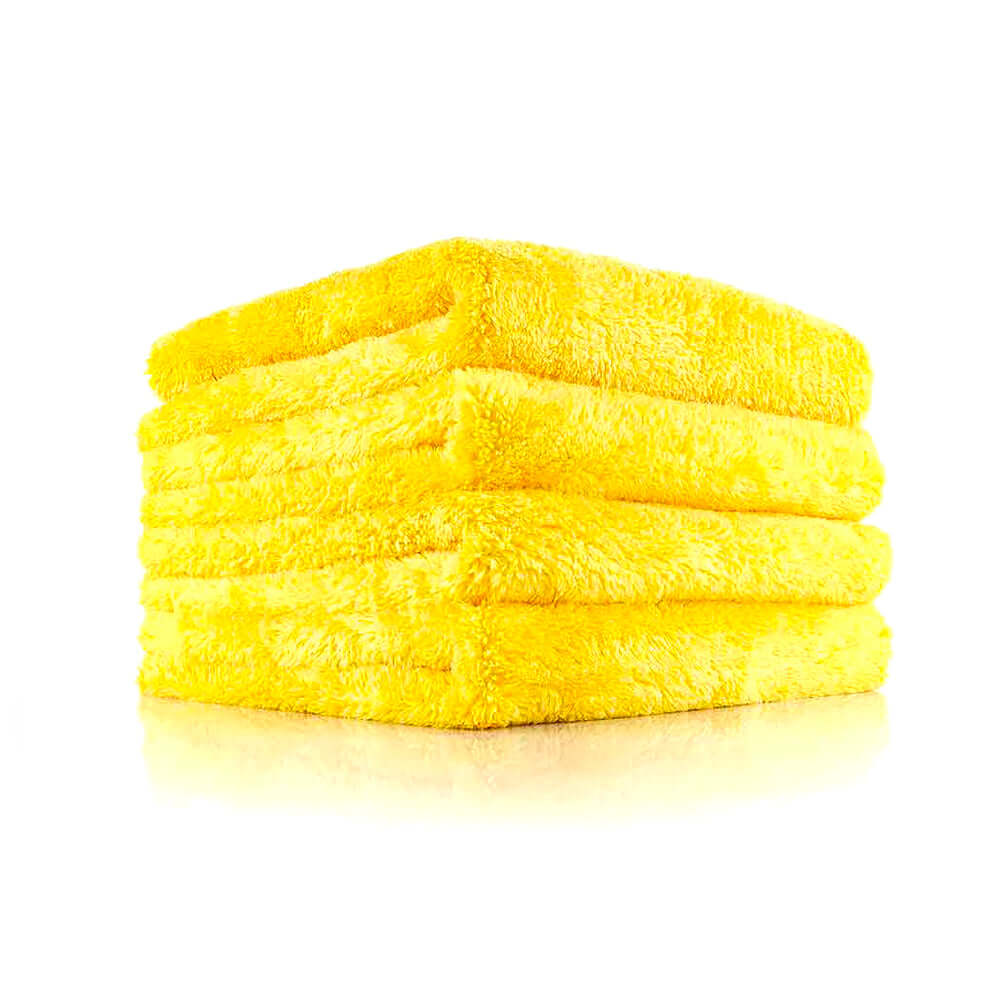 The Rag Company Eagle Edgeless 500 Detailing Towel Yellow 4pk