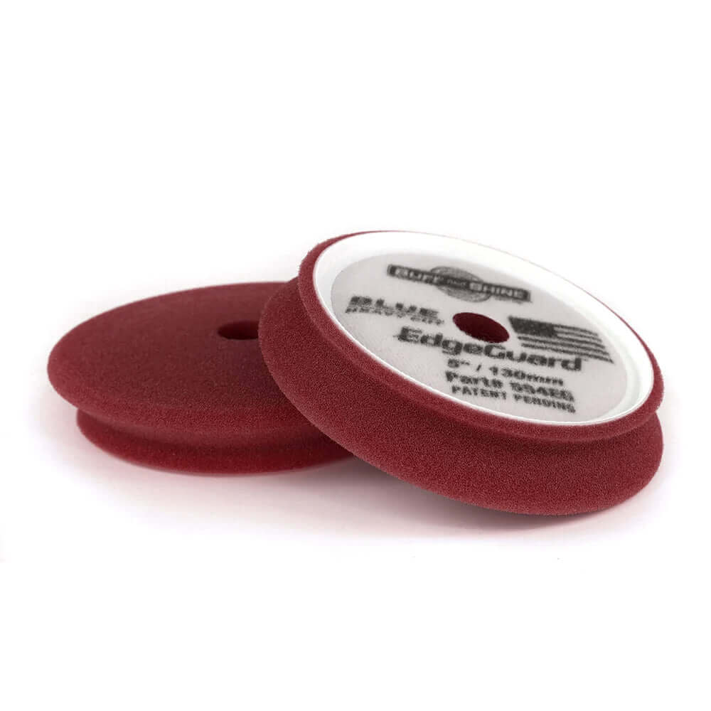 Buff and Shine EdgeGuard Maroon Medium Cut Foam Pad