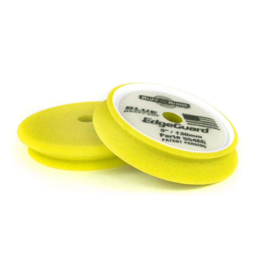 Buff and Shine EdgeGuard Yellow Light Cut/Finishing Foam Pad