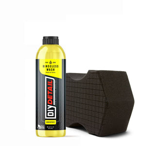 DIY Detail Rinseless Wash v2 + TRC Ultra Black Sponge Kit 473ml