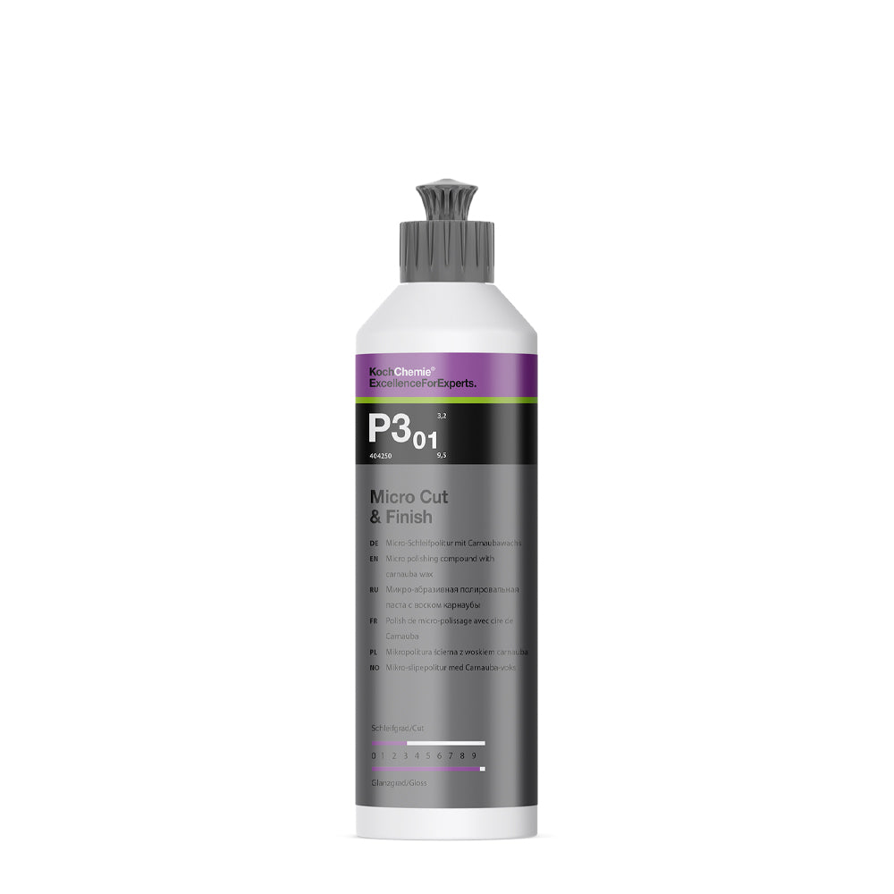 Koch Chemie Micro Cut P3.01 Fine Polishing Compound with Carnauba 250ml