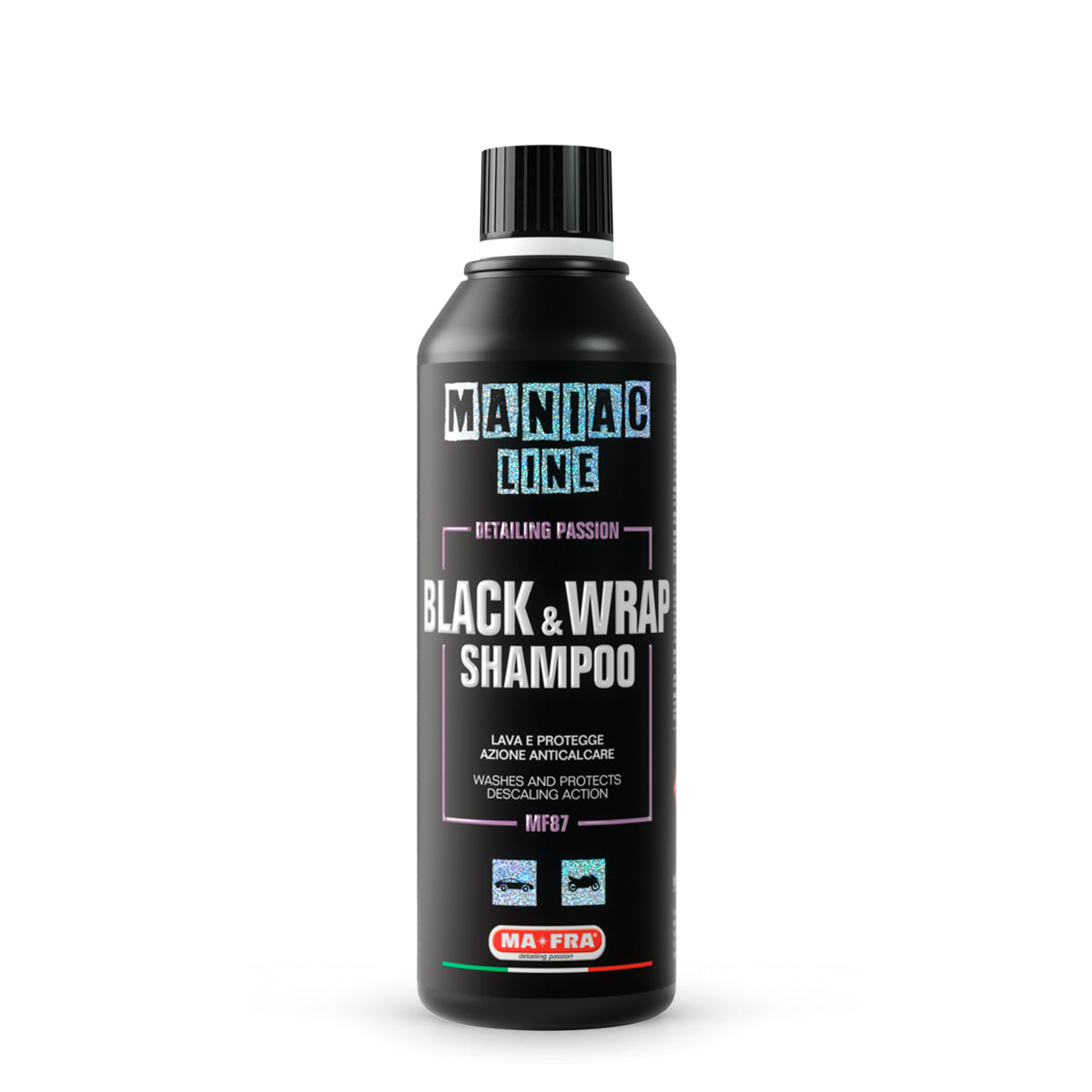 Maniac Line Black & Wrap Shampoo 500ml