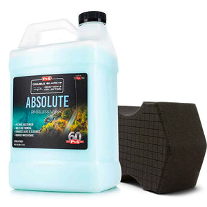 P&S Absolute Rinseless Wash + TRC Ultra Black Sponge Kit 3.8L