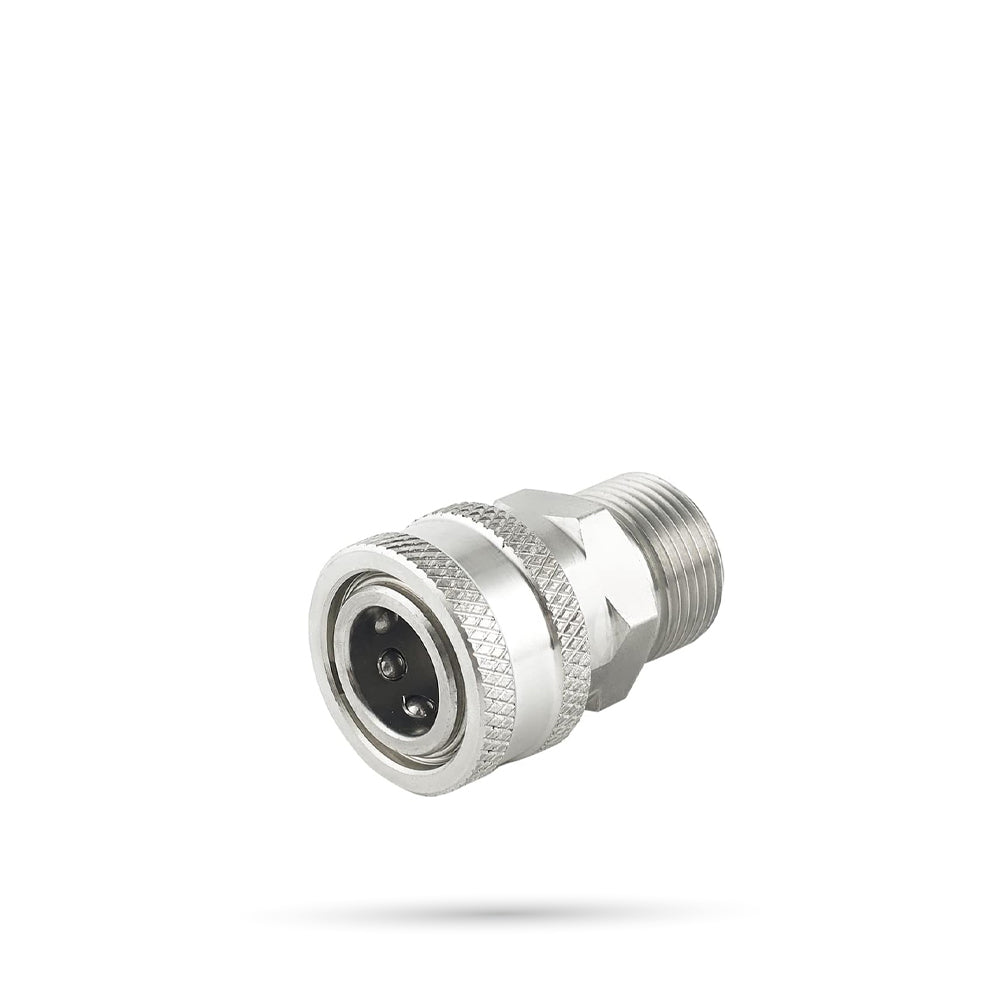 Pro Detail Products M22 14mm x 3/8" QC Stainless Coupler