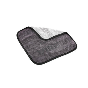 The Rag Company Gauntlet Hybrid Twist Drying Towel - Charcoal 30x30cm