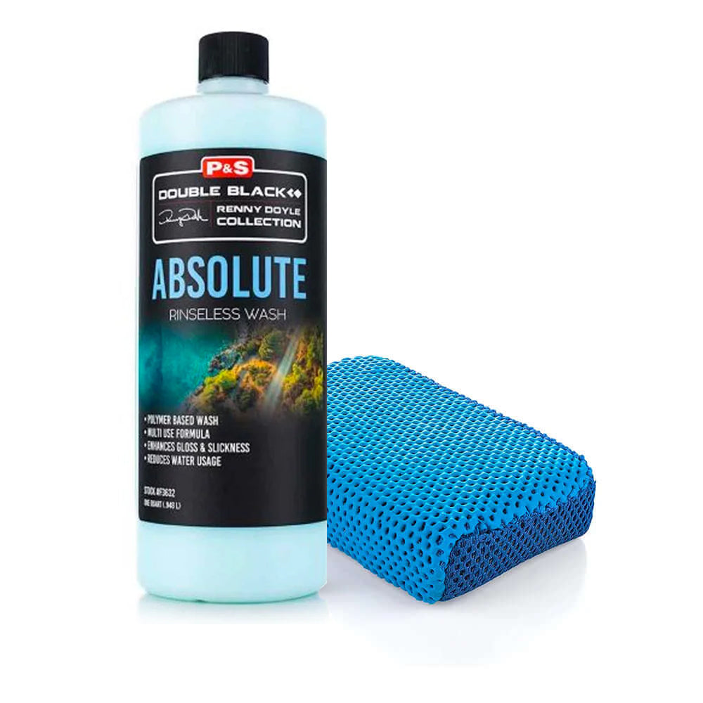 The Rag Company Ultra Clay Scrubber and P&S Absolute Rinseless Wash