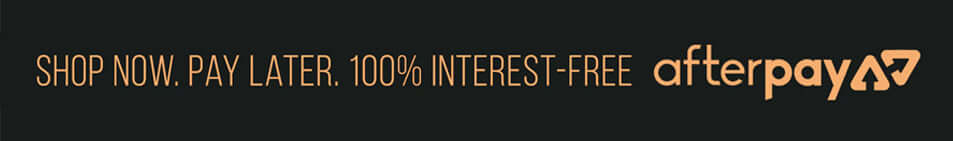 AfterPay shop now pay later website banner