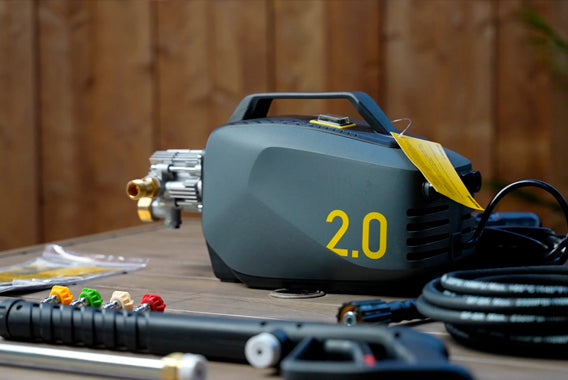 professional pressure washer for car detailing and cleaning