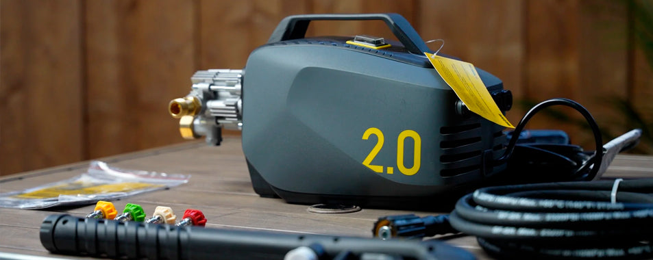professional pressure washer for car detailing and cleaning