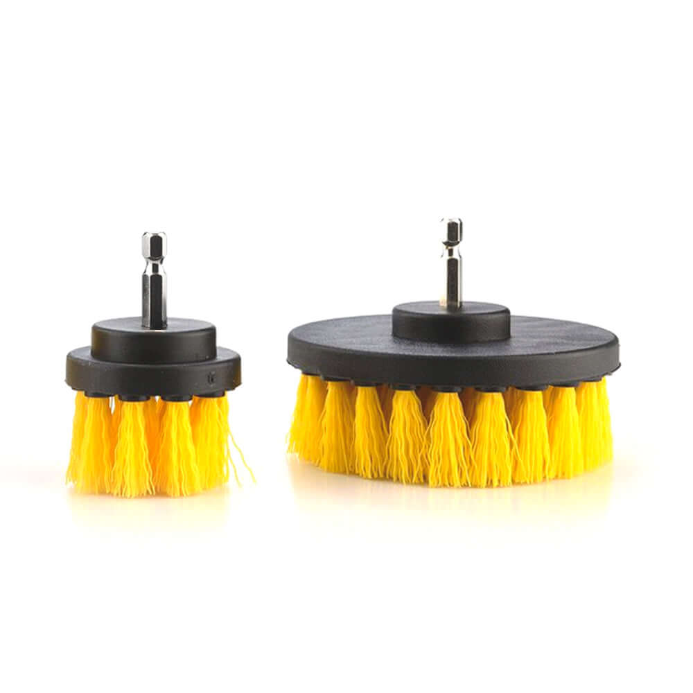 Pro Detail Products Medium Bristle Drill Brush Set 2" & 5"