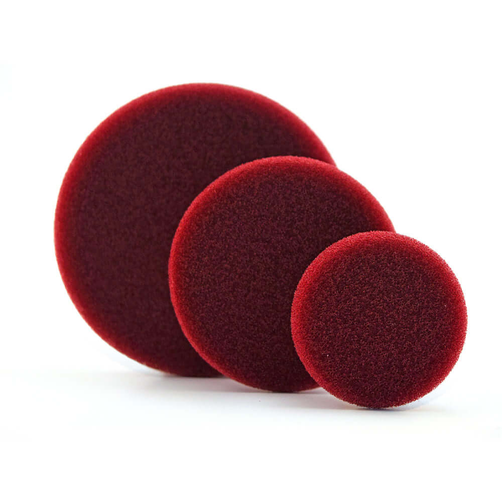 Buff and Shine Uro-Tec Maroon Medium Cut Foam Pad 1"/2"/3"/5"/6"