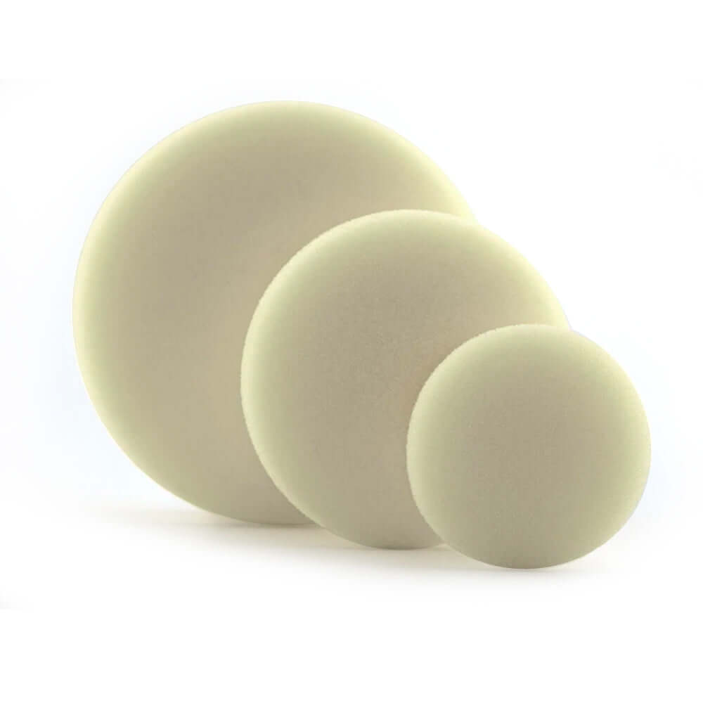 Buff and Shine Uro-Tec White Finishing Foam Pad 1"/2"/3"/6"/7"