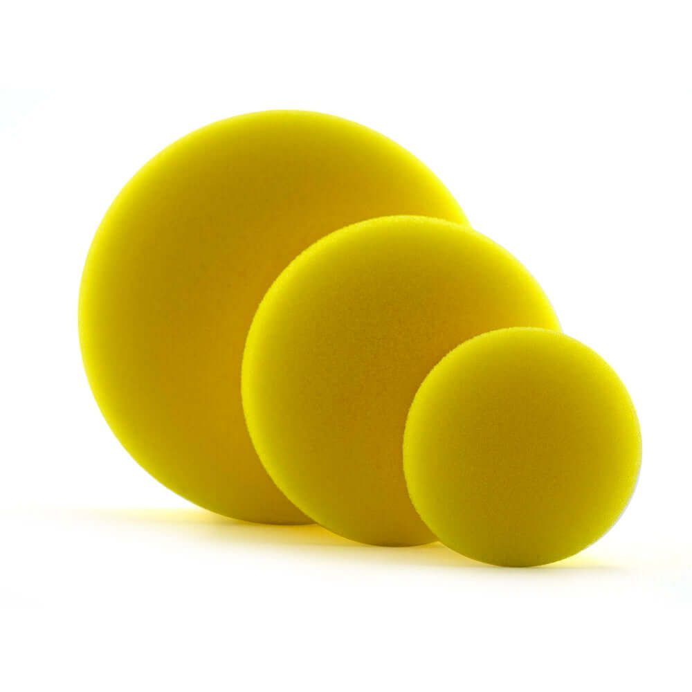 Buff and Shine Uro-Tec Yellow Light Cut/Finishing Foam Pad 1"/2"/3"/6"/7"
