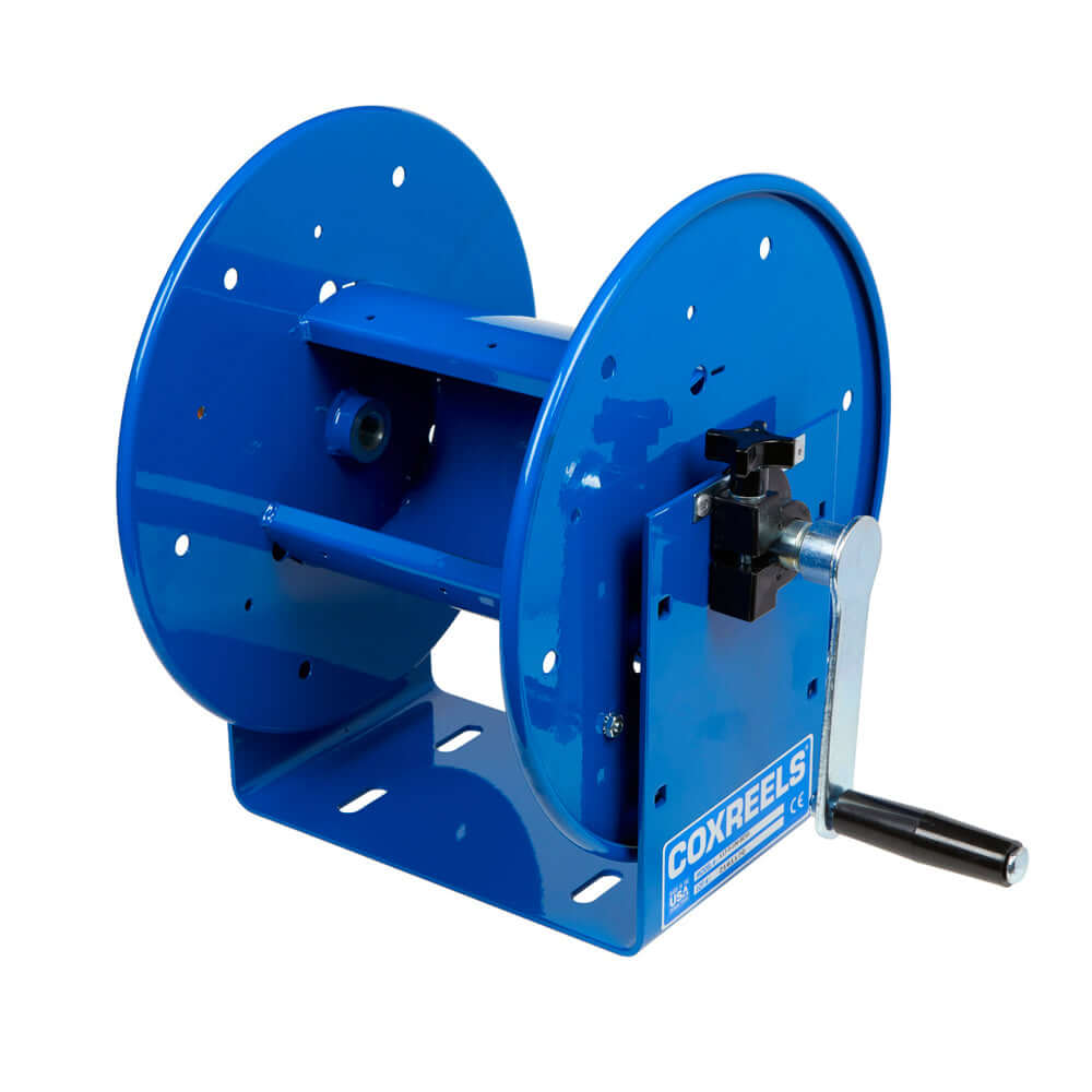 Coxreels 100 Series Hand Crank Hose Reel Blue