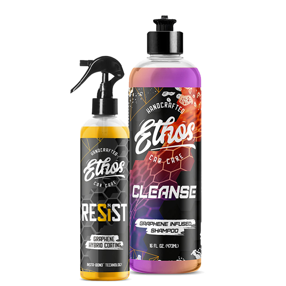 Ethos Graphene Shampoo + Resist Kit