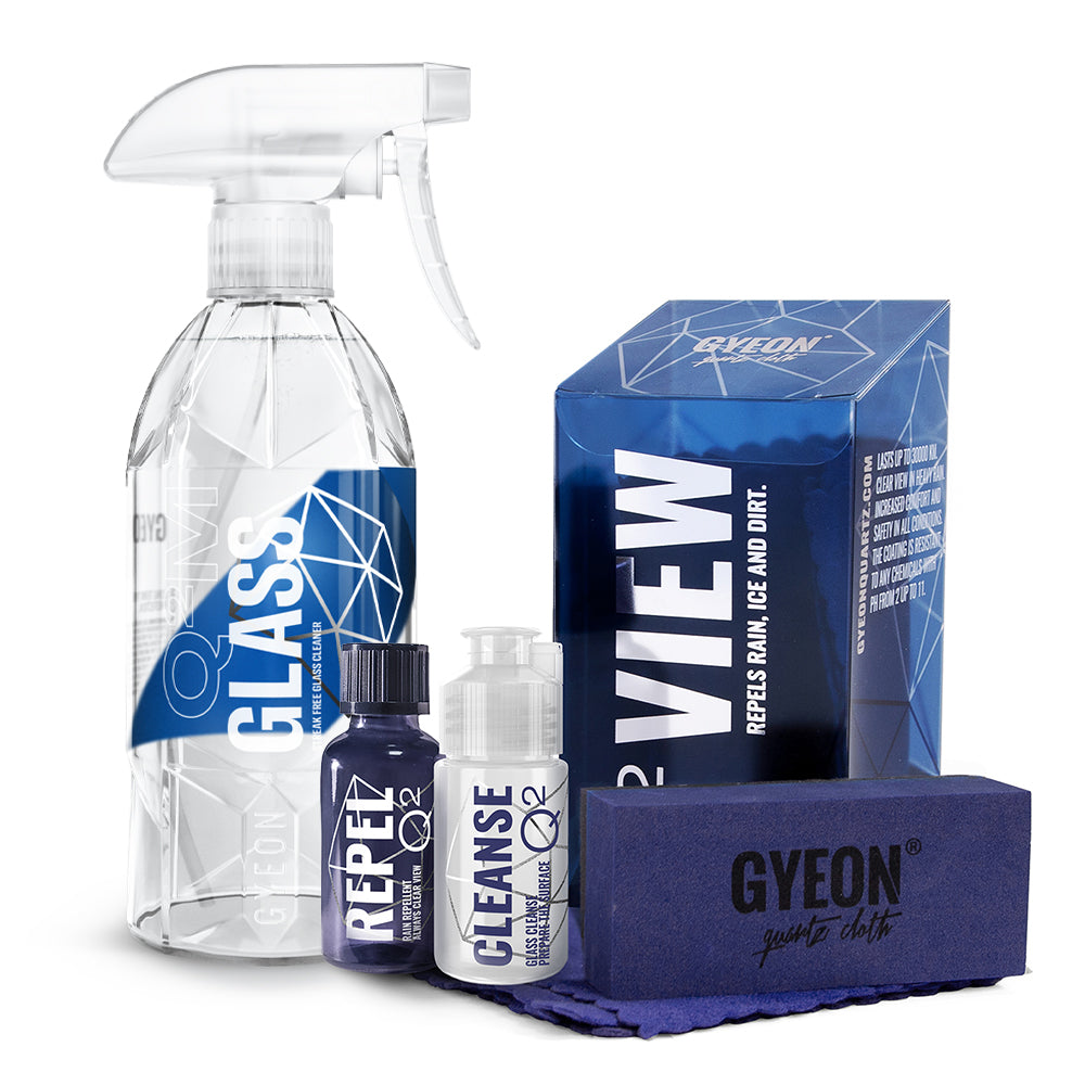 Gyeon Q2 View 30ml + Q2M Glass Cleaner 500ml Kit