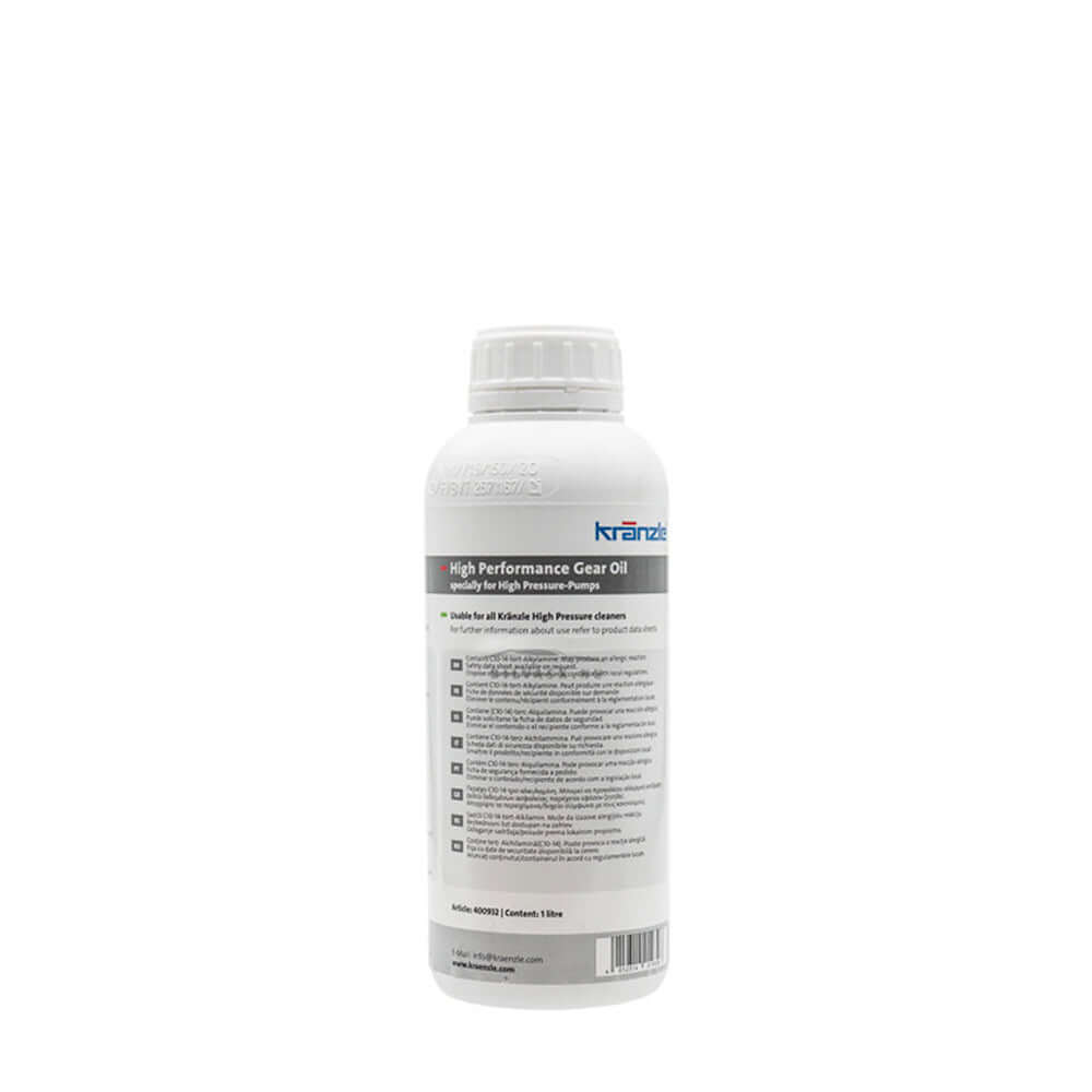 Kranzle Pressure Washer High Performance Pump Gear Oil 1L