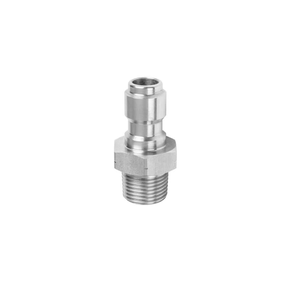 Mosmatic 3/8" BSP x QC Stainless Plug