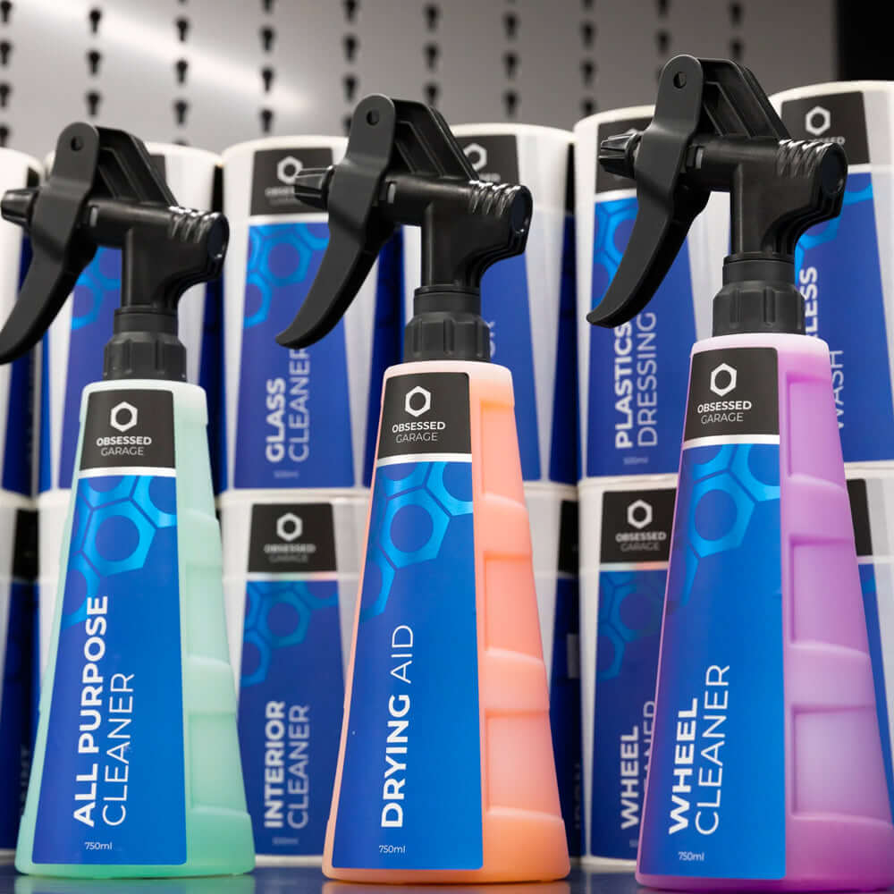 Obsessed Garage Pressol Household Labels