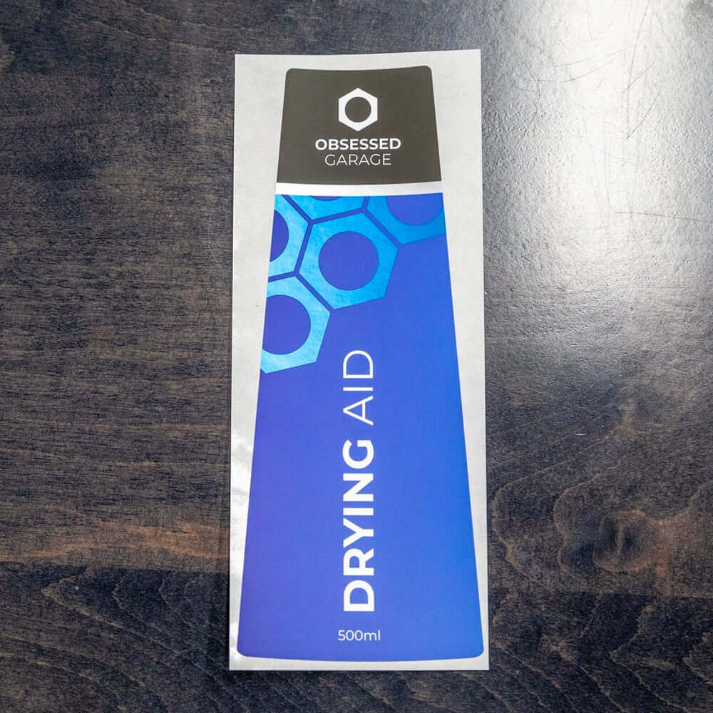 Pressol OG Drying Aid Label