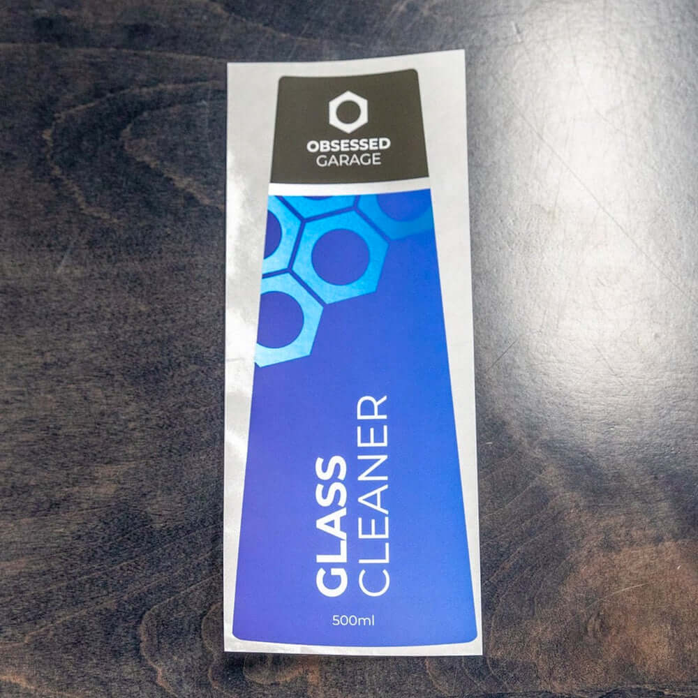 Pressol OG Glass Cleaner Label