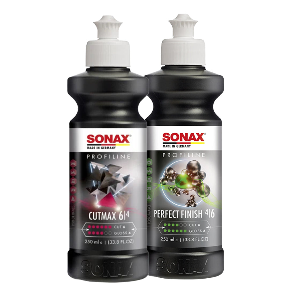 SONAX Profiline Cutmax + Perfect Finish Kit 250ml/1L