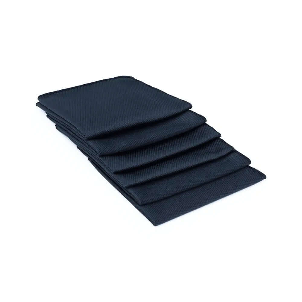 The Rag Company Diamond Weave Glass Towel 40x40cm 5pk