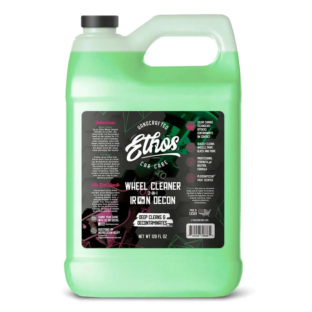 Ethos Wheel Cleaner & Iron Decon 3.8L