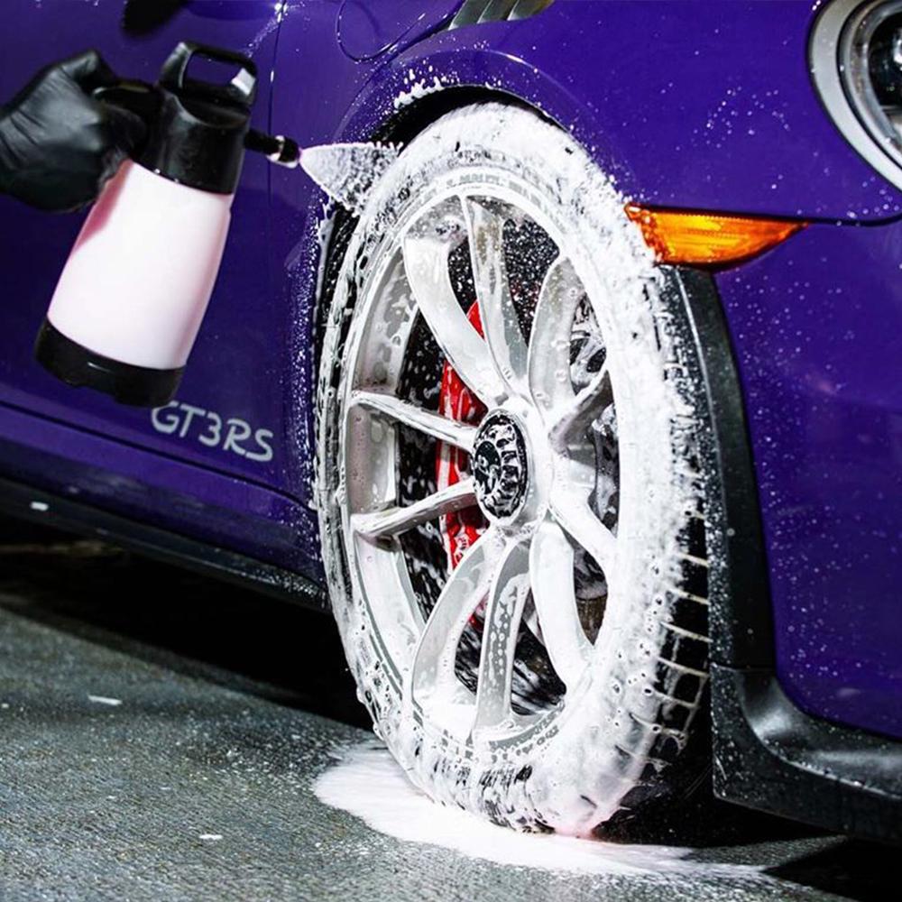 Brake Buster + IK Foamer = Safe & Effective Wheel Cleaning! 