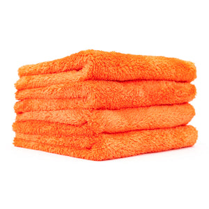 The Rag Company Eagle Edgeless 500 Detailing Towel Orange 4pk