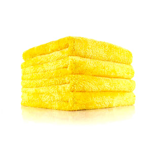 The Rag Company Eagle Edgeless 500 Detailing Towel Yellow 4pk